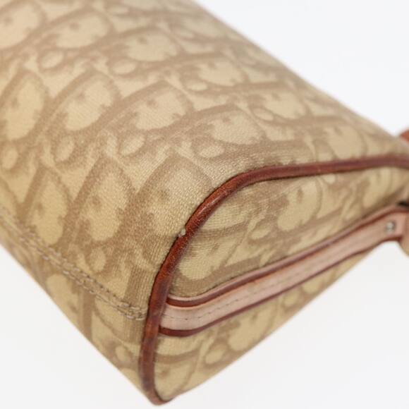 DIOR Shoulder Bag Leather Beige Silver Pink - Picture 12 of 16